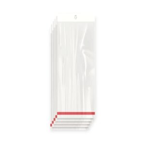 Bolsa de Celofán con Cenefa 4x15 cm – Tipo Exhibidor para colgar dulces y productos