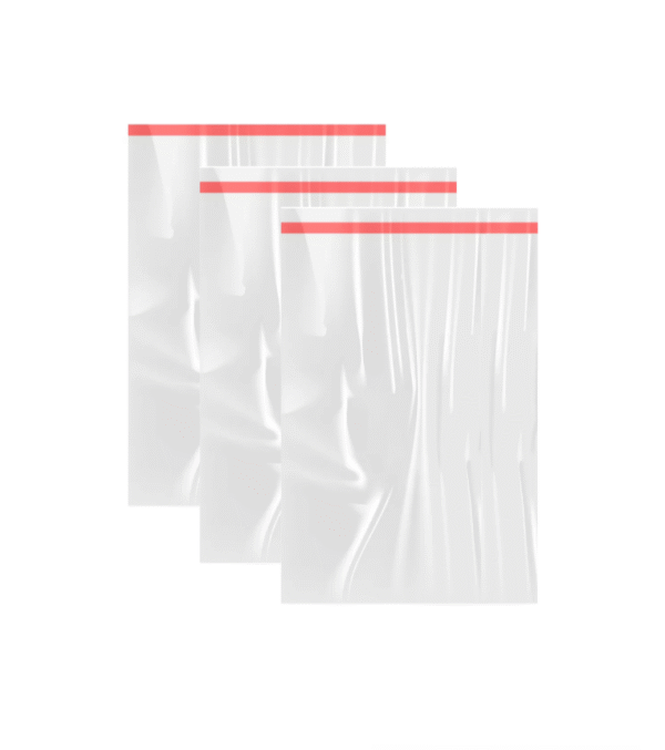 BOLSAS ADHESIVO 30X40 02 Bolsas de celofán con adhesivo 30X40 cm para camisas, playeras y peluches