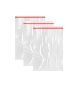 Bolsa de celofan con adhesivo 01 K Bolsas de celofán con adhesivo 22.5x30 cm para hojas tamaño carta, playeras y peluches