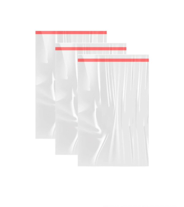 bolsas con adhesivo 25x35 02 Bolsas de celofán con adhesivo 25X35 cm para hojas tamaño oficio, playeras y peluches