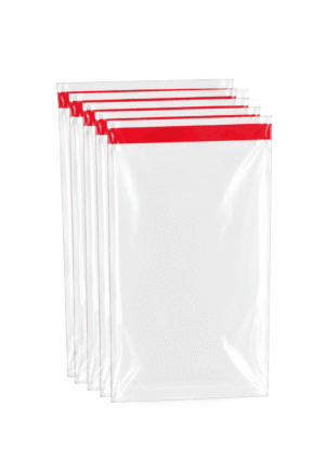 Bolsa de celofán transparente con adhesivo 10 x 20 cm