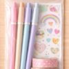 Bolsa de celofán con cenefa y adhesivo 10 x 20 cm para exhibidor