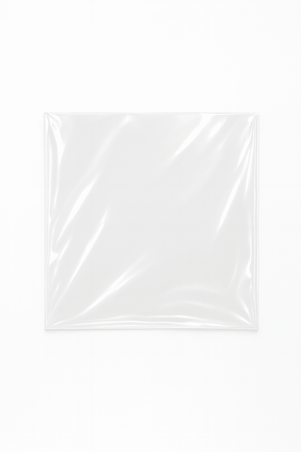 Bolsa de celofán transparente sin adhesivo 12 x 12 cm