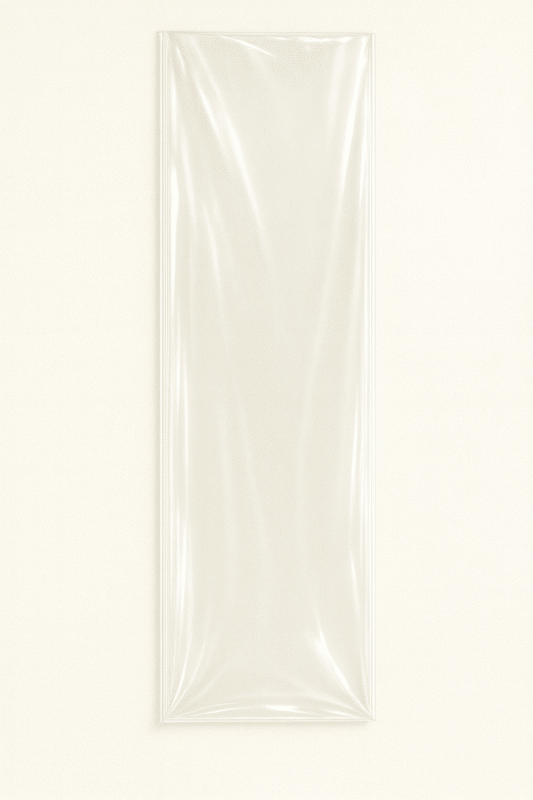 Bolsa de celofán transparente sin adhesivo 13 x 50 cm