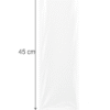 14x45 medidas Bolsa de celofán transparente sin adhesivo 14 x 45 cm