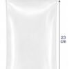 Bolsa de zipper transparente 15.5 x 23 cm