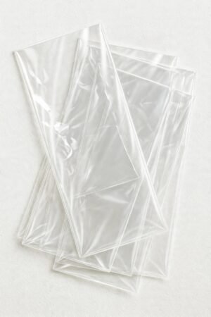 Bolsa de celofán transparente sin adhesivo 15 x 45 cm
