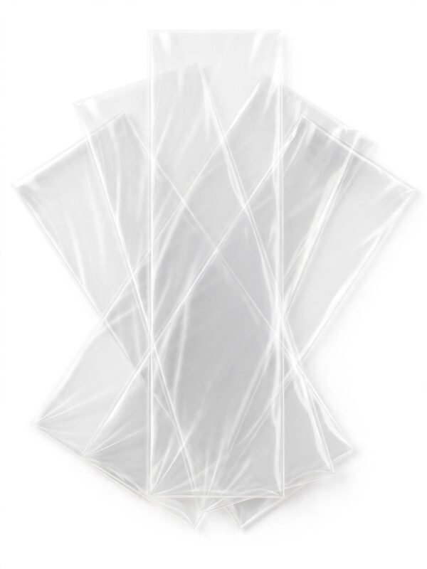 Bolsa de celofán transparente sin adhesivo 15 x 50 cm