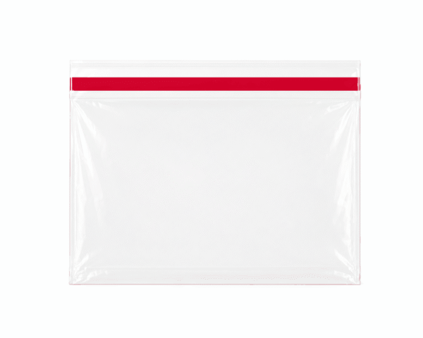 Bolsa de celofán transparente con adhesivo 12 x 10 cm