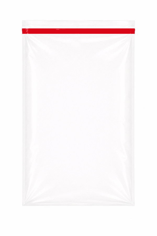 20x35+3 Bolsa de celofán transparente con adhesivo 20 x 35 cm