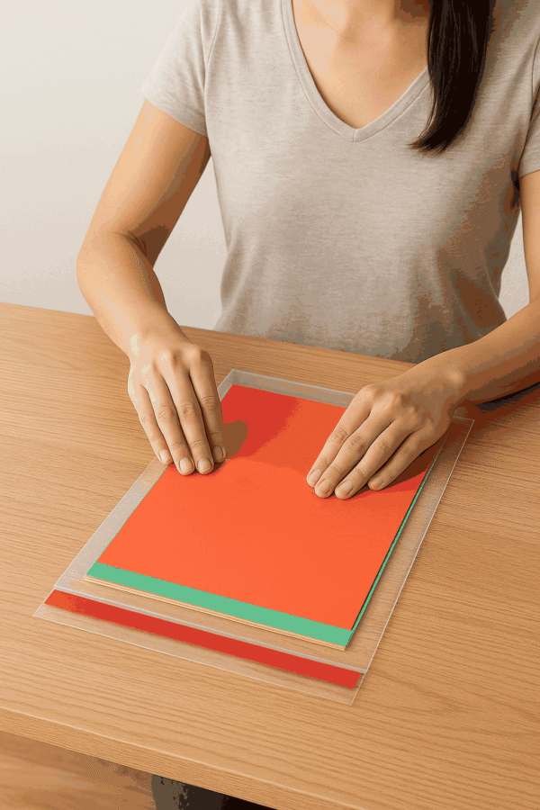22.5x30+3 usos 2 Bolsa de celofán con adhesivo 22.5 x 30 cm para 70 hojas tamaño carta