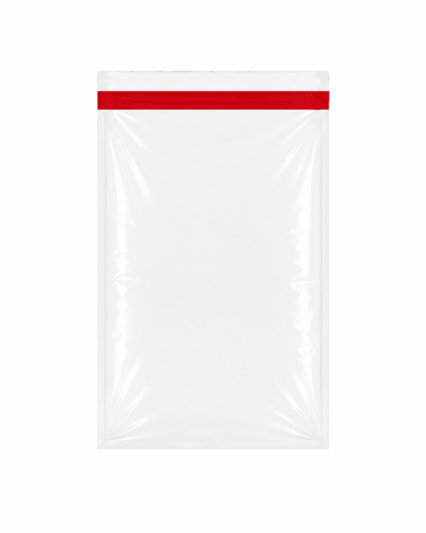 Bolsa de celofán transparente con adhesivo 22.5 x 35 cm