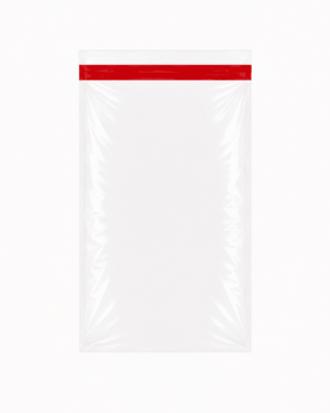 Bolsa de celofán transparente con adhesivo 22 x 28 cm