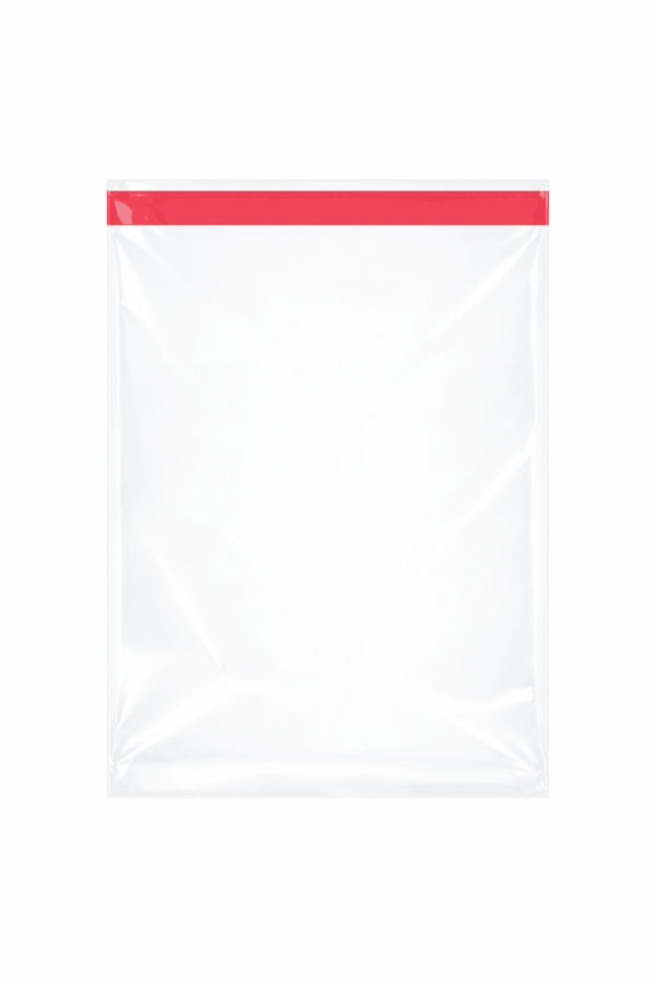 Bolsa de celofán con adhesivo 23.5 x 30 cm para 100 hojas tamaño carta