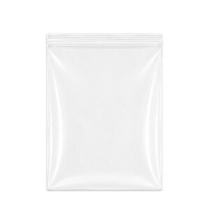 Bolsa de zipper transparente 14 x 18 cm