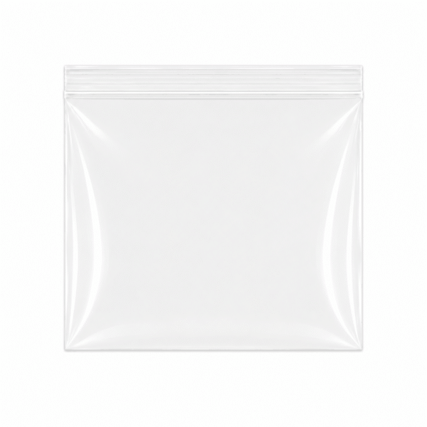 Bolsa de zipper transparente 20 x 20 cm