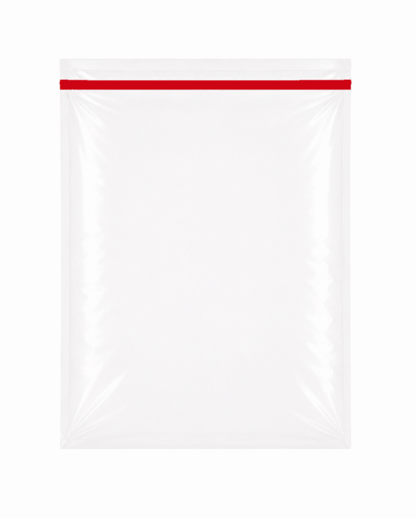 Bolsa de celofán transparente con adhesivo 25 x 30 cm