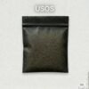 5x5 negro usos Bolsa de zipper transparente 5 x 5 cm