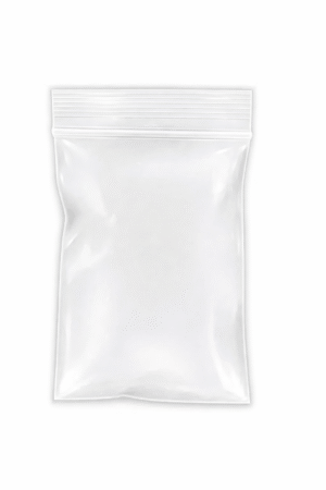 Bolsa de zipper transparente 5 x 8 cm