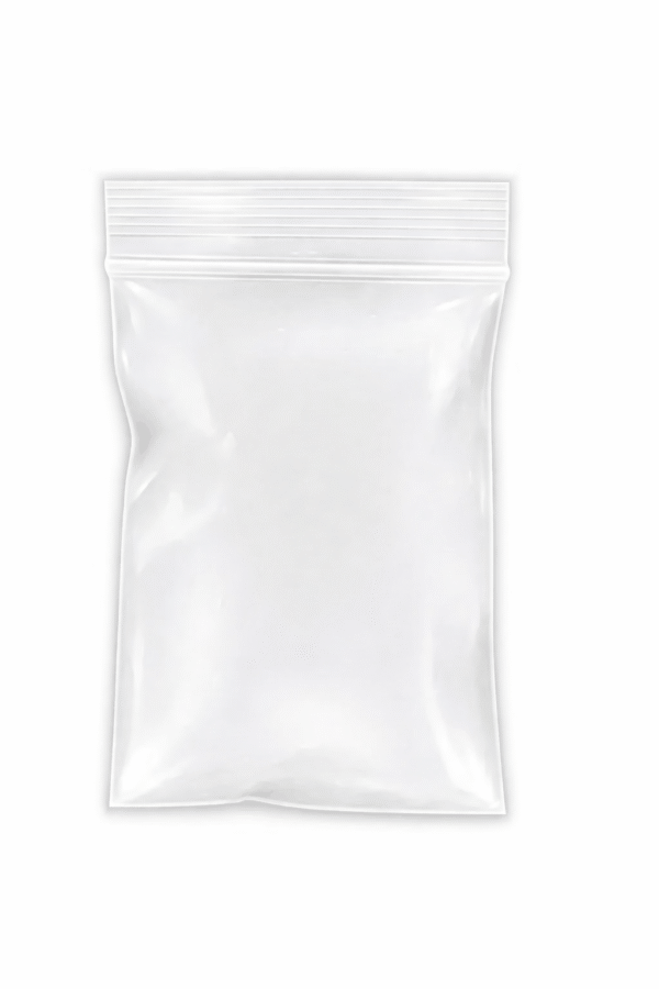 5x8 Bolsa de zipper transparente 5 x 8 cm