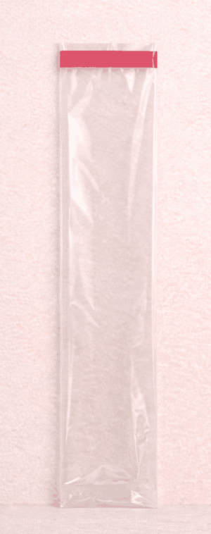 Bolsa de celofán transparente con adhesivo 7 x 40 cm