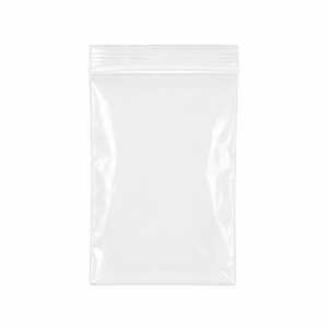 Bolsa de zipper transparente 8 x 12 cm
