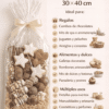 Bolsa de celofán transparente sin adhesivo 30 x 40 cm