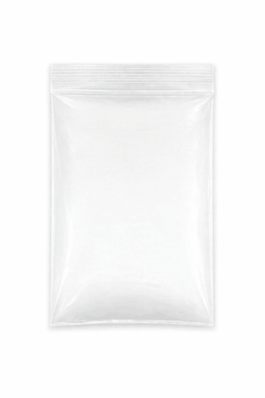 Bolsa de zipper transparente 10 x 15 cm