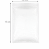 Bolsa de zipper transparente 10 x 15 cm