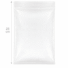 Bolsa de zipper transparente 15 x 25 cm